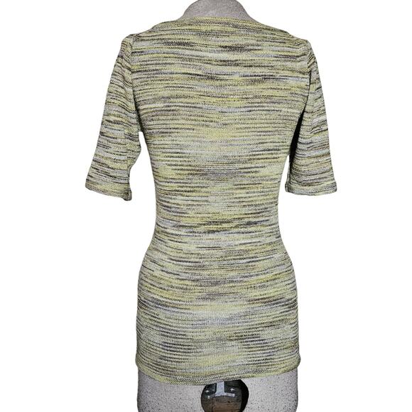 BCBGMAXAZRIA Short Sleeve Sweater Size XS - Picture 2 of 5